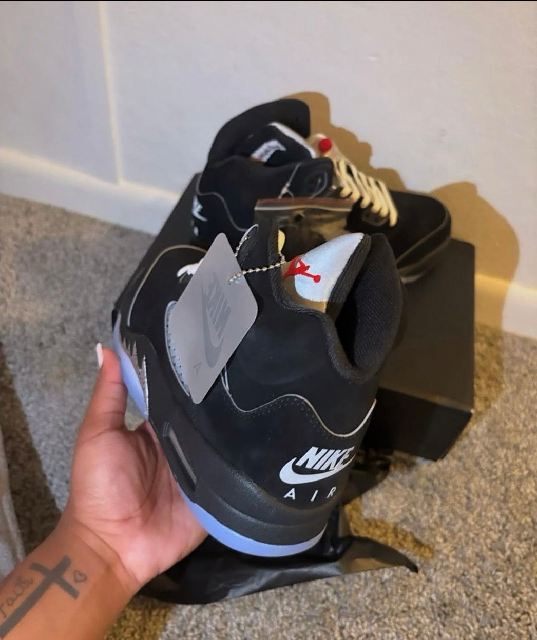 Jordan 5s Retro metallic