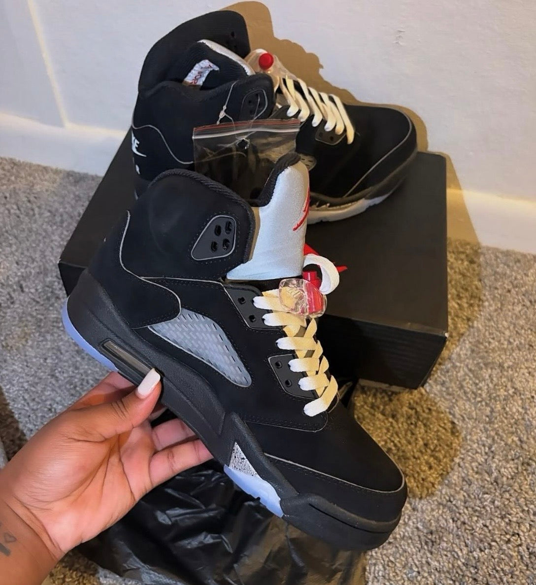 Jordan 5s Retro metallic